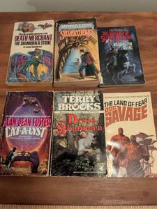 lot 213 image: Fantasy and Science Fiction Paperback Book Collection