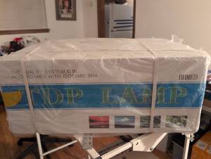 lot 235 image: HHMED TDP Infrared Therapeutic Lamp.