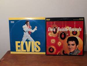 lot 246 image: Elvis Golden Records & Fleetwood Mac Rumours LP Collection