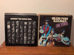 lot 247 image: Classic Rock Records & Reference Book Collection