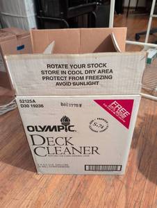 lot 250 image: Olympic Deck Cleaner 2.5 Gallon Twin Pack