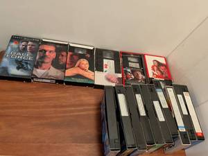 lot 183 image: Movie VHS Tape Collection - 1990s Action Films