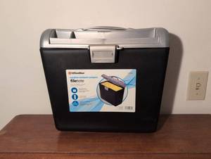 lot 258 image: OfficeMax Weather-Resistant Compact File Tote