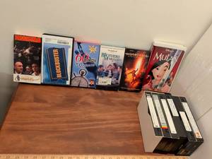 lot 189 image: 1990s VHS Movie Collection - Mixed Titles