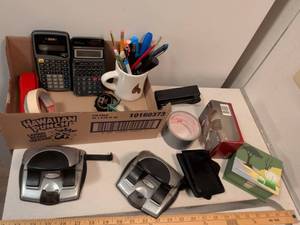 lot 281 image: TI-30XA Scientific Calculator Bundle with Casio Calculator