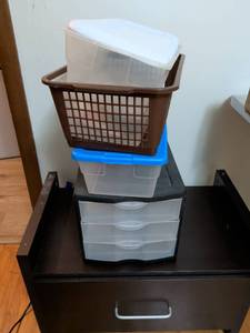 lot 295 image: Storage Container and Organizer Set