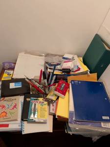 lot 233 image: Office Supply Lot with Dinosaur Stickers