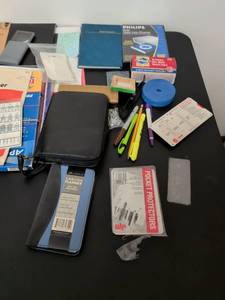 lot 316 image: Office Supply Bundle with Tracing Paper and Planners