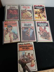 lot 319 image: Ninja Master Paperback Book Collection by Wade Barker