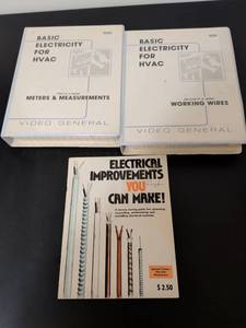 lot 358 image: HVAC Electrical Training Book Set & DIY Guide