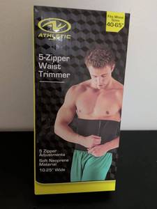 lot 375 image: Athletic Works 5-Zipper Waist Trimmer Belt