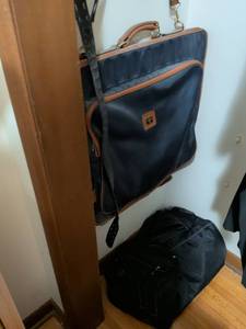 lot 386 image: Pierre Cardin Navy Blue Travel Garment Bag