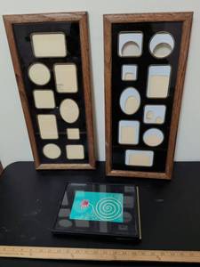 lot 407 image: Multi Opening Picture Frame Display Set