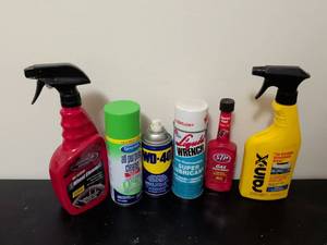 lot 430 image: Automotive Maintenance Chemical Bundle