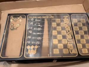 lot 488 image: Monopoly High Quality Chess Set