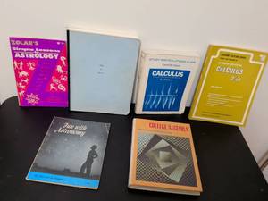 lot 413 image: Collection of Mathematics and Astrology Study Books