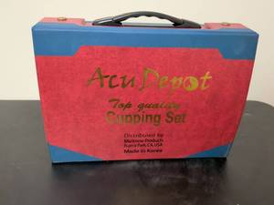 lot 437 image: Korean Professional Cupping Therapy Set by Acu Depot