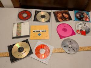 lot 465 image: 1990s CD Game Pack II & Movie DVD Collection