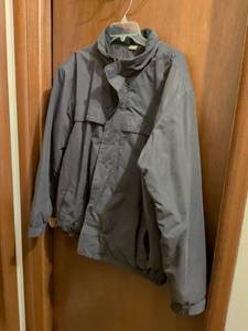 lot 547 image: St. Johns Bay Gray Windbreaker Jacket