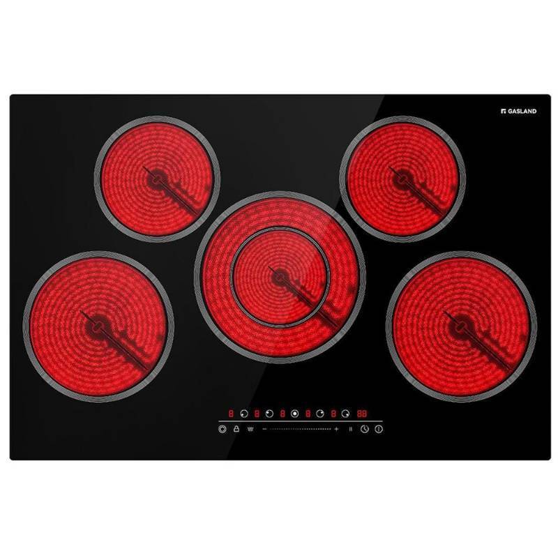 lot 5945 image: Gasland Chef 30-in Smooth Radiant Electric Cooktop with 5 Elements - Retail $401