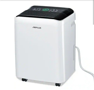 lot 5972 image: Edendirect50 pt. 4,500 sq. ft. Dehumidifier in White with Drain Hose and Bucket, Auto Defrost, Low Noise, Dehumidify Efficiently, Retail $340&nbsp