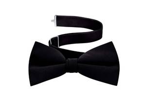 lot 4830 image: S.H. Churchill & Co. Mens Formal Tuxedo Bow Tie - Black