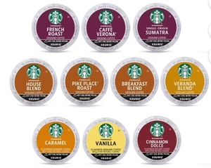 lot 4922 image: Starbucks Flavored K-Cup Coffee Pod Variety 40 Count