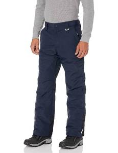 lot 4937 image: Amazon Essentials Mens Water-Resistant Insulated Snowboard Ski Snow Pant, Navy, XX-Large