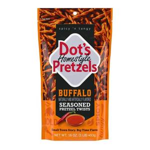 lot 5073 image: Dots Homestyle Buffalo Pretzels - 16oz