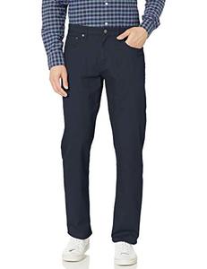 lot 5198 image: Amazon Essentials Mens Relaxed-Fit 5-Pocket Stretch Twill Casual Pants, Navy, 31W x 30L