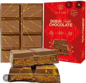 lot 5200 image: Kiki & Koko Dubai Style Chocolate Bar 6 Oz