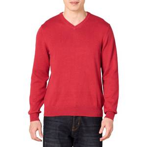 lot 5218 image: Amazon Essentials Mens V-Neck Pullover Sweater (Available in Big & Tall), Red, Medium