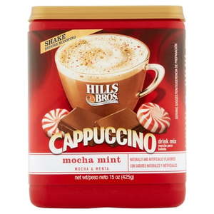 lot 5223 image: CAPPUCCINO CAFE STYLE DRINK MIX 15OZ