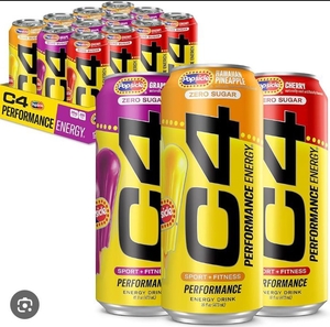 lot 5261 image: C4 Energy Drink Popsicle Variety Pack 12 16 oz Cans