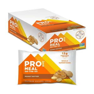 lot 5273 image: MEAL BAR peanut butter 12 bars