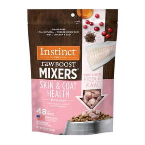 lot 1603 image: Instinct Raw Boost Mixers Freeze Dried Raw Dog Food Topper  Grain Free Dog Food Topper with Functional Ingredients 12.5 Ounce (Pack of 1)