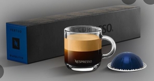 lot 1642 image: Nespresso Diavolitto Vertuo Coffee Pods 10 Count