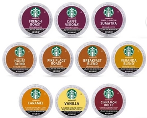 lot 1649 image: Starbucks K-Cup Coffee Pods Variety Pack 40 Count