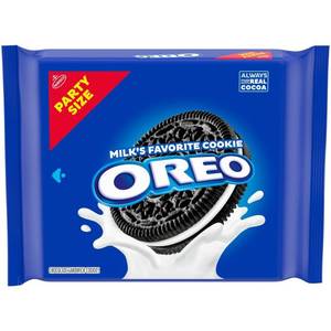 lot 1657 image: Oreo Chocolate Sandwich Cookies Party Size - 24.16oz