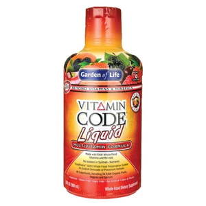 lot 1734 image: Garden of Life Vitamin Code Liquid Multivitamin Formula - Fruit Punch