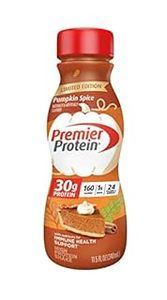 lot 1795 image: Premier Protein RTD Shakes - Pumpkin Spice - 11.5 fl oz4pk
