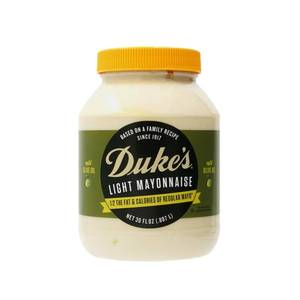 lot 1875 image: Duke��s Light Mayonnaise with Olive Oil Blend Jar �� Smooth & Creamy Taste, 30 Ounce (Pack of 1)