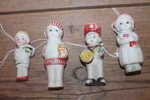 lot 3797 image: Antique Bisque Dolls