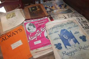lot 3834 image: Vintage Sheet Music