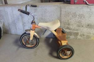 lot 3878 image: Vtg. Childs Tricycle