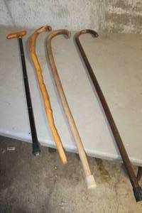 lot 3879 image: Vintage Canes