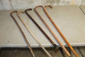 lot 3881 image: Vintage Canes