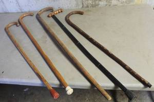lot 3882 image: Vintage Canes