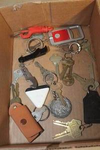 lot 3890 image: Misc. Vtg. Keys and More