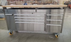 Trinity 66'' Rolling Workbench
